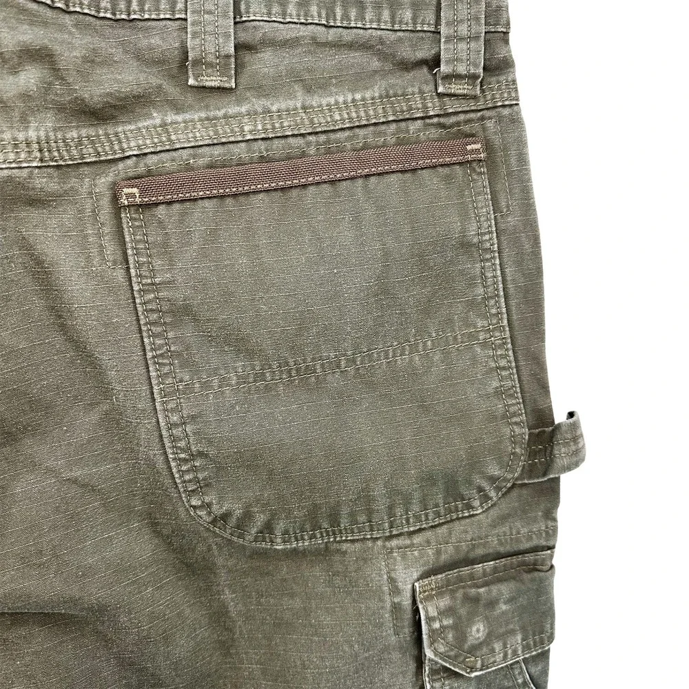 WRANGLER Riggs Workwear Men's Cargo Pants • 36 • green